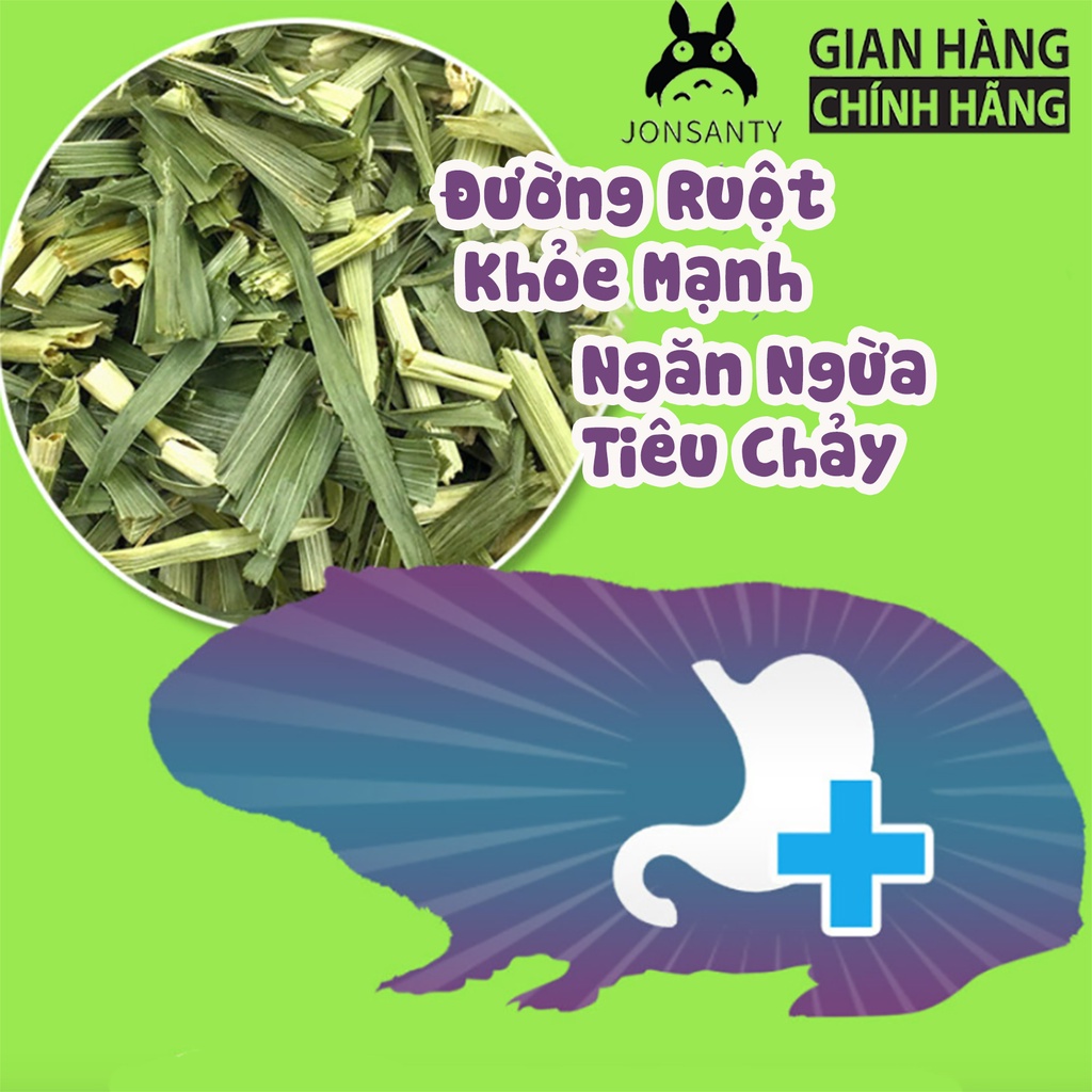 Thức ăn cho bọ ú trưởng thành, mang bầu, bọ ú nhỏ, cỏ nén rau củ trái cây sấy khô gói lớn 2LB chính hãng JONSANTY CST330