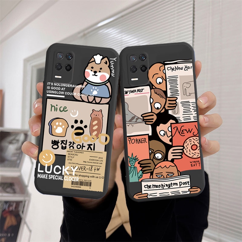 Ốp điện thoại cho Realme C21 C25 C20 C15 C12 C11 2021 C31 C35 C21Y 5 5S 5i 6i C25S C20A C25Y C17 7i C1 C2 C3 C3i realme Narzo