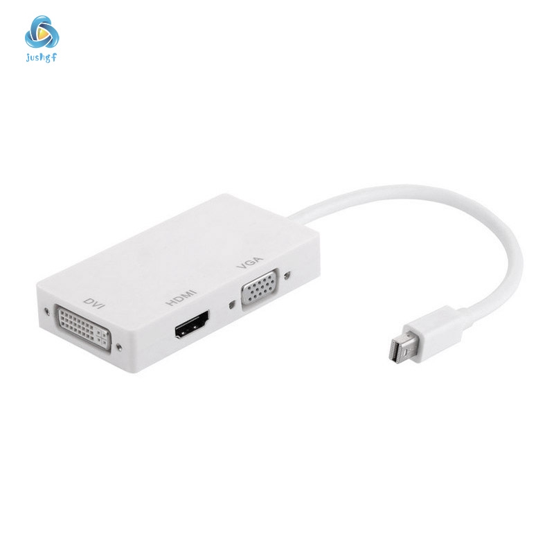 Cáp Chuyển Đổi 3 Trong 1 Từ Cổng Mini Sang Dvi Vga Hdmi Tv Cho Apple Imac Macbook Pro 3/4 Thinkpad