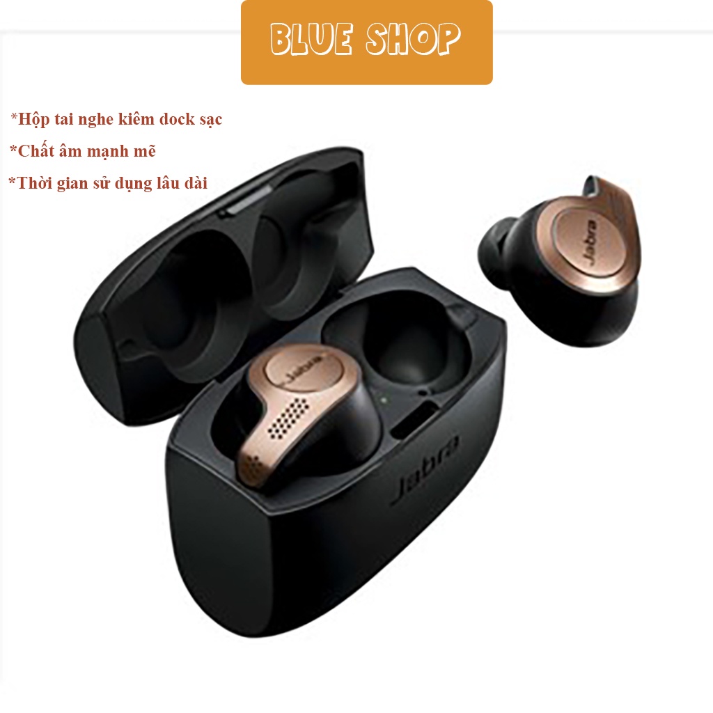 Tai nghe Nhét tai bluetooth Jabra  75t chống ồn chống nước,Tai Nghe Jabra Bluetooth không dây Blueshop6688