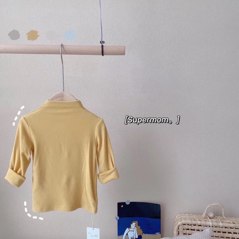 Áo phông dài tay giữ nhiệt cho bé trai bé gái hàng quảng châu