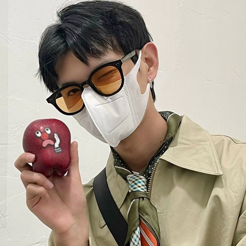 Kính Mát Gọng Tròn Chống Tia Cực Tím Thời Trang Cao Cấp Cho Nam