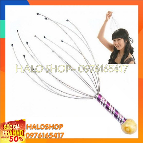 Cây massage đầu bạch tuột