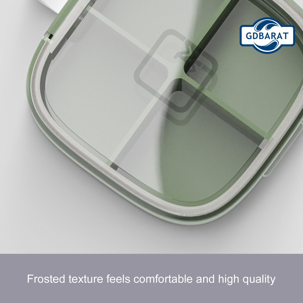 (Hàng Mới Về) Hộp Đựng Thuốc Viên 4 / 6 Ngăn Chống Ẩm Tiện Dụng