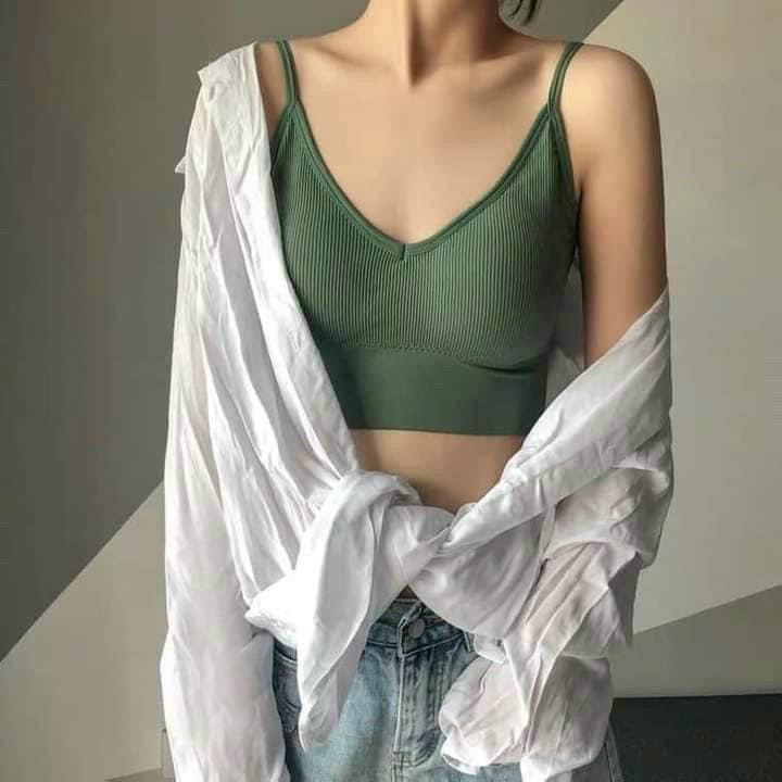 A15- Áo Bra Gân Tăm Hở Lưng Sexy - Áo Tập Gym, Tập Yoga | BigBuy360 - bigbuy360.vn