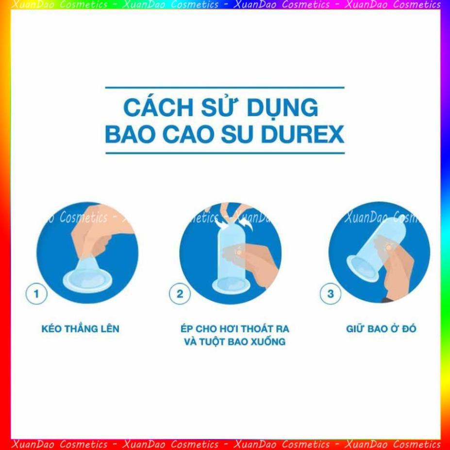 Bao cao su Durex Performa hộp 3 bao