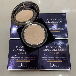 Phấn Phủ Kiềm Dầu Dior Diorskin Mineral Nude Matte - 7g