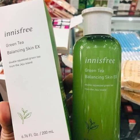 Nước Hoa Hồng Innisfree Green Tea Balancing Skin EX (2019)