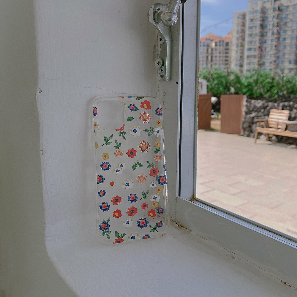 Ốp lưng iphone Ốp Điện Thoại In Họa Tiết Hoa Xinh Xắn Cho iphone 14 6 / 6plus / 6s / 6s plus / 6 / 7 / 7plus / 8 / 8plus / x / xs / xs max / 11 / 11 pro / 11 promax / 12 / 12 Dinuo case