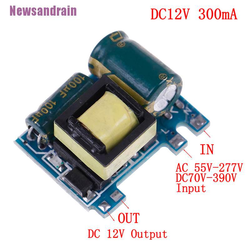 DC Bảng Mạch Chuyển Đổi Nguồn Điện 110v 220v 230v Sang 12v