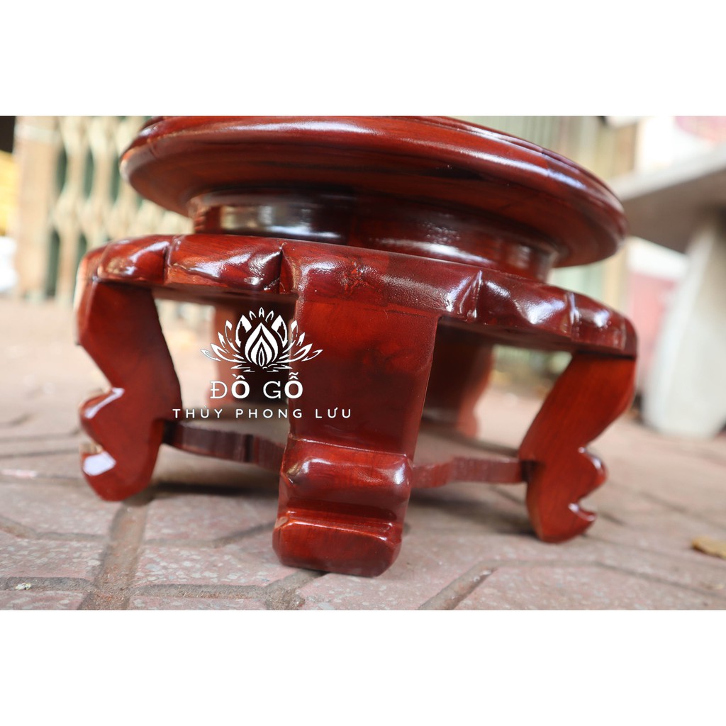 Đôn váy-Đế bát hương-Kỷ váy-Gỗ hương cao 15cm và 18cm cỡ mặt từ 12,14,16,18,20,22,24,26,28,30 | BigBuy360 - bigbuy360.vn