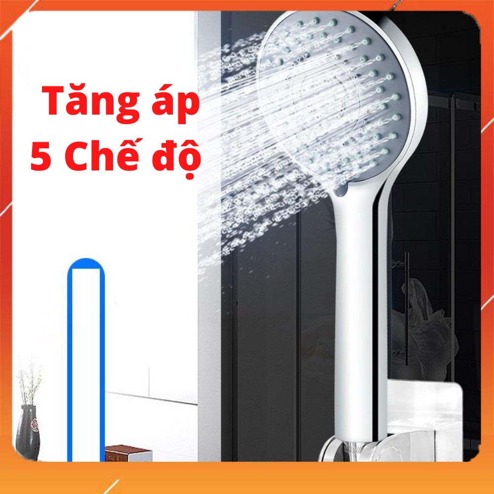 Tay bát sen tăng áp TS9809, Bảo Hành 12 tháng, 1 đổi 1 với sp lỗi, chất lượng cao, 5 chế độ linh hoạt