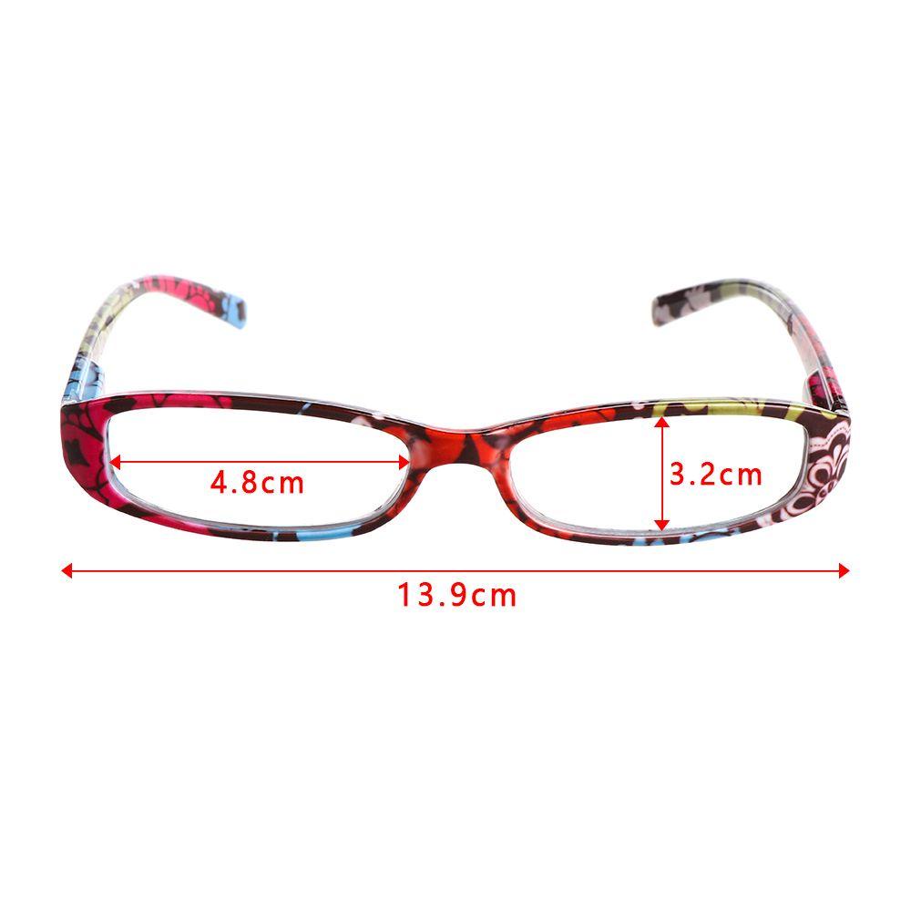 Kính Đọc Sách Bằng Nhựa Resin Siêu Nhẹ In Họa Tiết Hoa Xinh Xắn KENT1 Cho Nữ