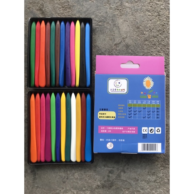 Bộ 24 bút màu hữu cơ cho bé