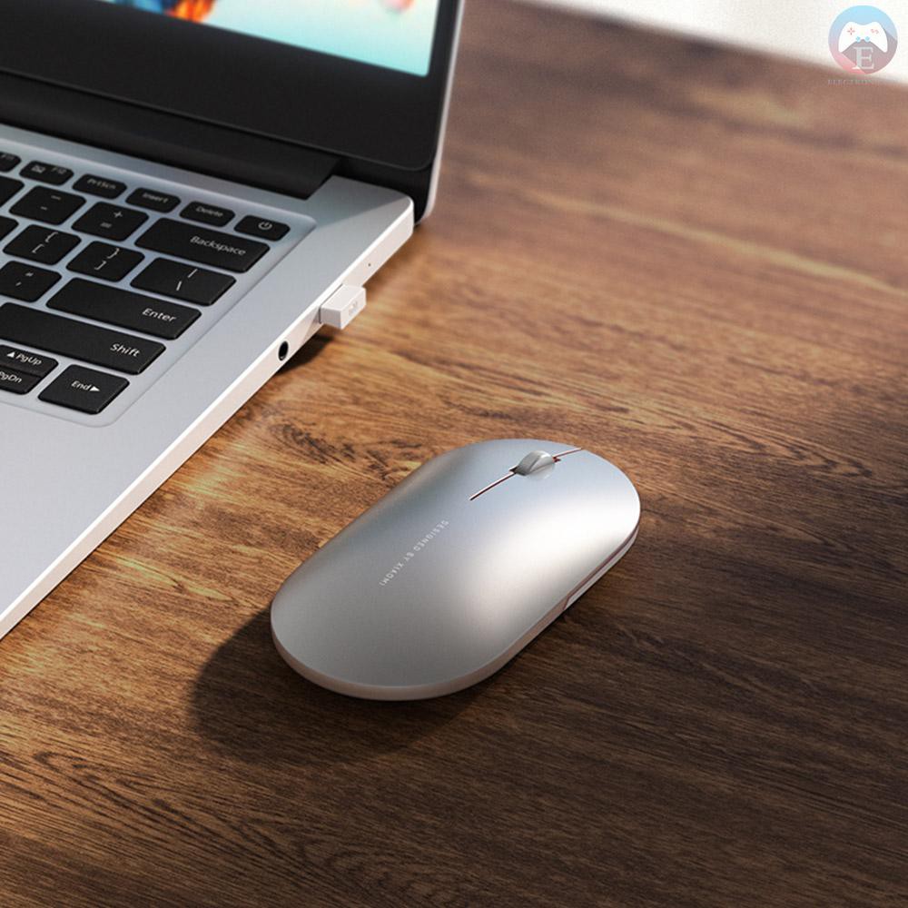Ê Xiaomi Mi Fashion Wireless Mouse Gaming Mouses 1000DPI 2.4GHz WiFi link Optical Mouse Metal Portable Computer Mouse