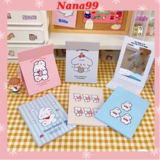 💖Gương Gập [FREESHIP]/Gương Xếp Để Bàn Hoạ Tiết Hoạt Hình Nana GGB904