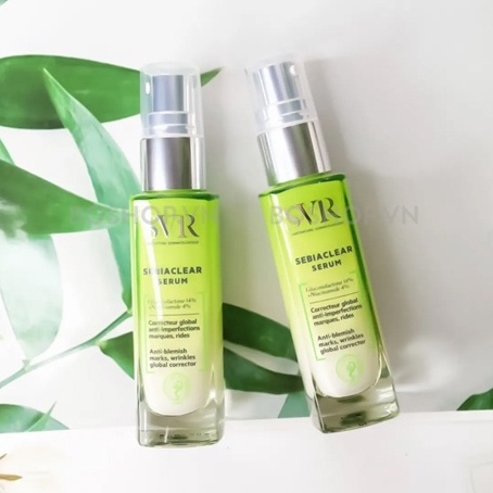 Tinh Chất SVR Giảm Mụn, Mờ Thâm, Chống Nhăn Mềm Mịn Da Sebiaclear Serum 30ml