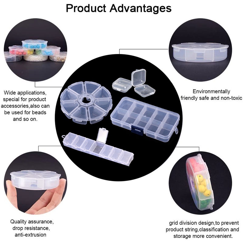 Hộp Đựng Trang Sức Bằng Nhựa Trong Suốt