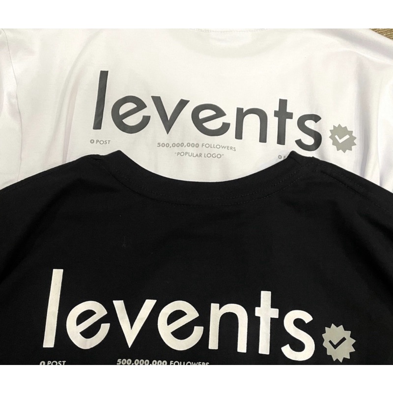 Áo thun Tee Levents Popular Logo Nam nữ Full tag | BigBuy360 - bigbuy360.vn