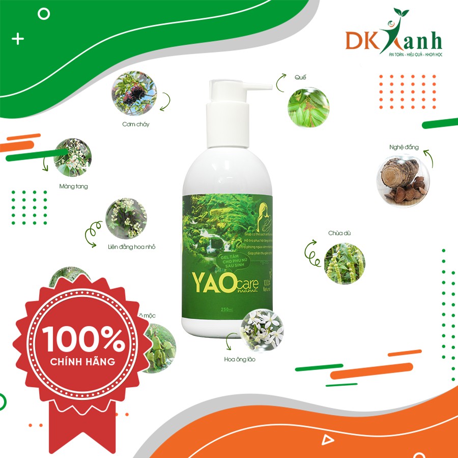 Combo 2 Dao'spa mama + 1 yaocare mama 03 + 1 Yaocare women +  1 Yaocare mama gel + 1 Elemis 500ml TẶNG LỀU XÔNG