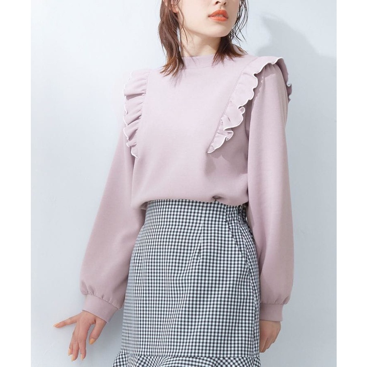 Áo thun Colza Honeys Shoulder frill tops