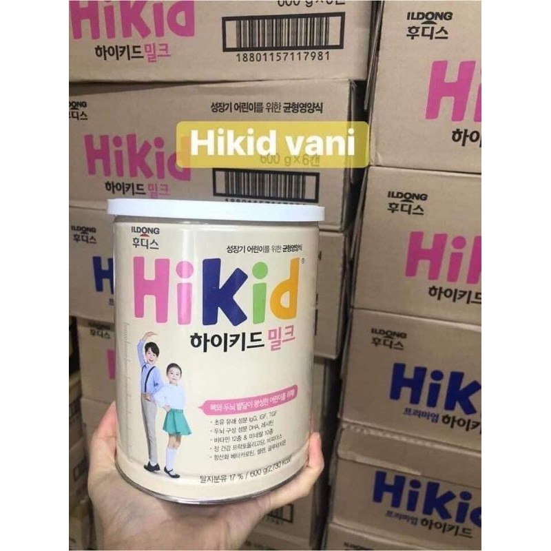 Sữa HiKid Dê 700gr của hàn
