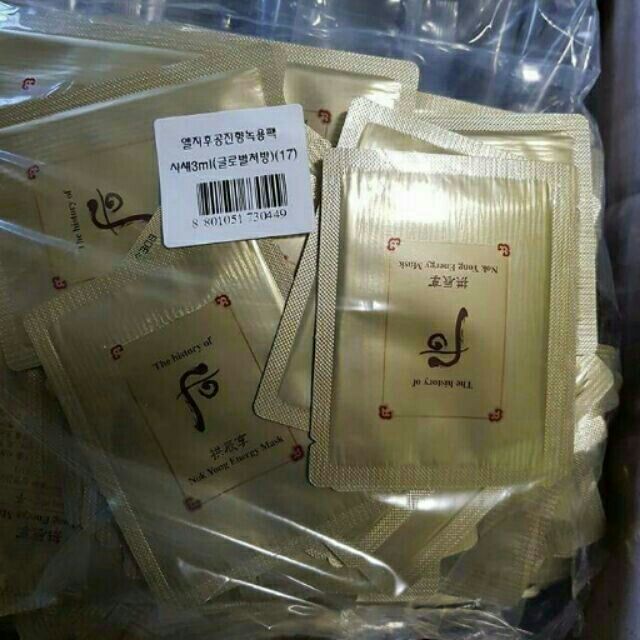 Mặt Nạ Nóng Mới 2018 Lộc nhung Lưu thông máu Nok Yong Pack | BigBuy360 - bigbuy360.vn