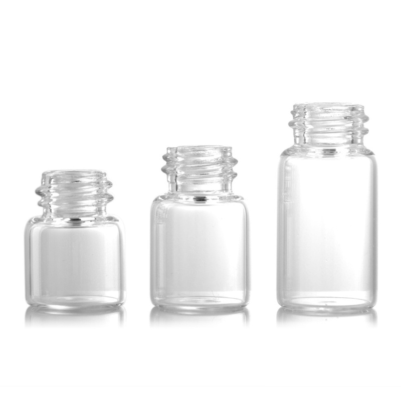 Chai Thủy Tinh Rỗng Mini 1ml / 2ml / 3ml Dùng Đựng Dung Dịch Tiện Dụng