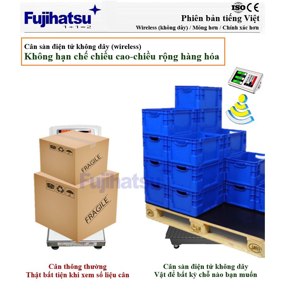 Cân sàn điện tử không dây FSS-W1
