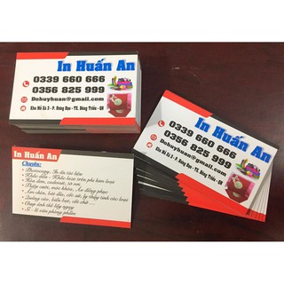 Cardvisit đẹp - rẻ - chất lượng