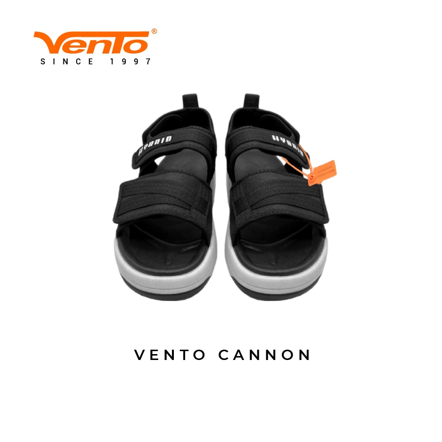 Giày Sandal Nam Vento Chính Hãng CANNON SD10035 Màu Đen