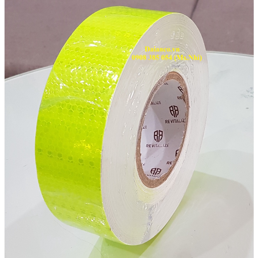 Băng keo phản quang 3M hình kim cương -Dài 50M- Kèm ảnh thật