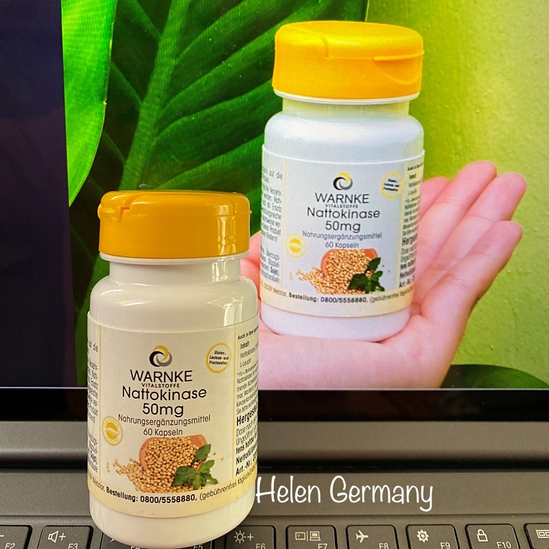 Viên Uống Warnke Nattokinase 50mg Phòng Ngừa Tai Biến