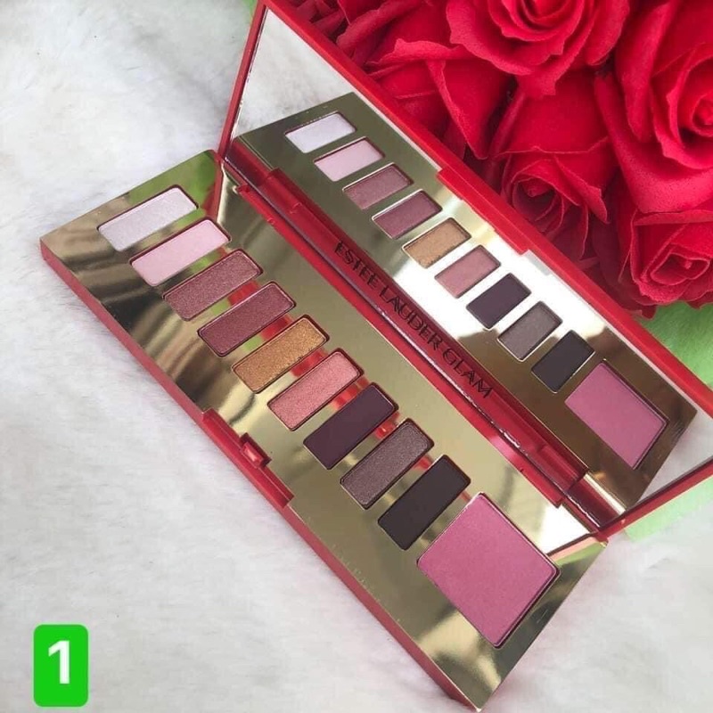 Bảng 9 màu mắt + 1 má hồng của Estee Lauder