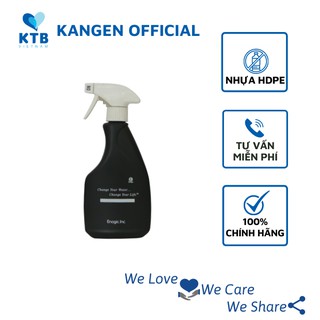 Bình xịt enagic chính hãng màu đen 500ml - kangen ktb vn