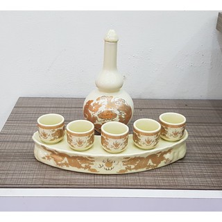 Đồ thờ cúng, lậm rượu, kỷ, chén thờ cúng, gốm sứ bát tràng
