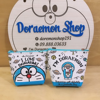Ví Bóp Mini 2 Mặt Móc Khoá Doremon Doraemon