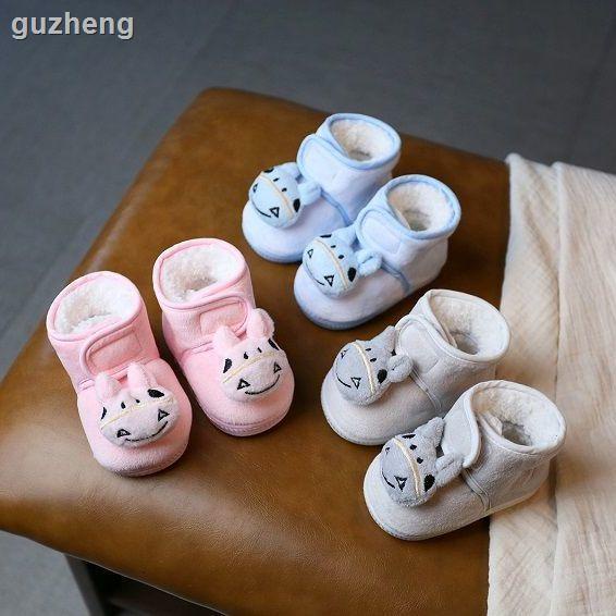 Giày cotton mùa đông plus size cho bé từ 0-1-6-12 tháng tuổi