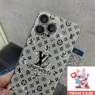 ⚡Ốp lưng iphone - Miếng dán ốp iphone⚡lv kim tuyến hot full viền vuông BVC  ip/7,8 Plus//XSMAX//11 PRO MAX/12 pro max