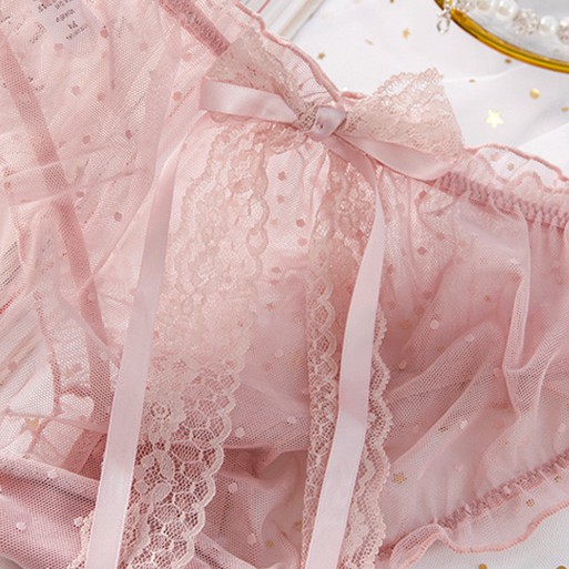 Quần lót ren nữ đính nơ dài cute ❤️ FREESHIP ❤️ Quần chip nữ xinh mộng mơ - Lolie House (Có ảnh thật) | BigBuy360 - bigbuy360.vn