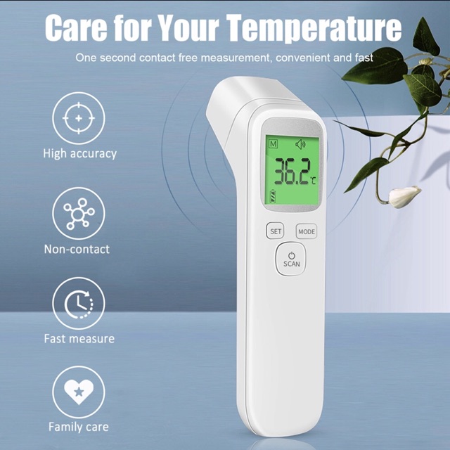 Nhiệt kế hồng ngoại thông minh tự động báo sốt
