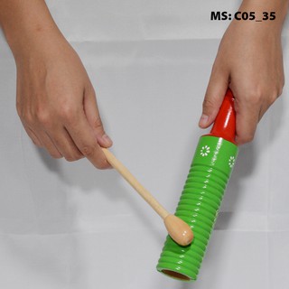 Đập phách gỗ hình trụ