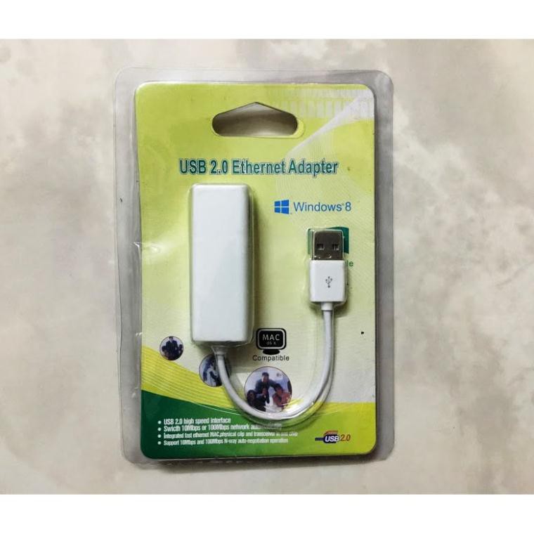 Card Mạng, usb to Lan cho Máy tính, Laptop Ethernet Adapter | BigBuy360 - bigbuy360.vn