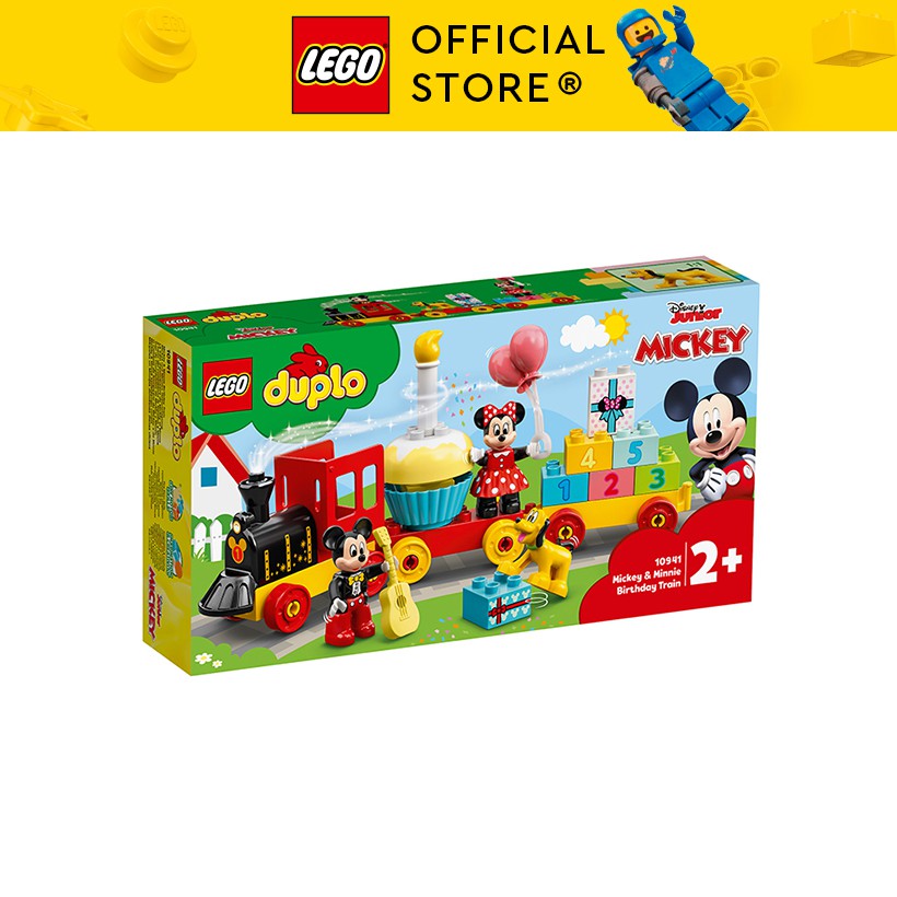 LEGO DUPLO 10941 Đoàn Tàu Sinh Nhật Của Mickey & Minnie ( 22 Chi tiết) Đồ chơi lắp ráp