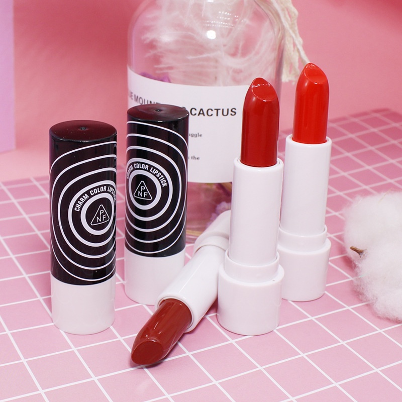 [Hàng mới về] Son môi nhung mịn dưỡng ẩm chống nước lâu trôi PNF