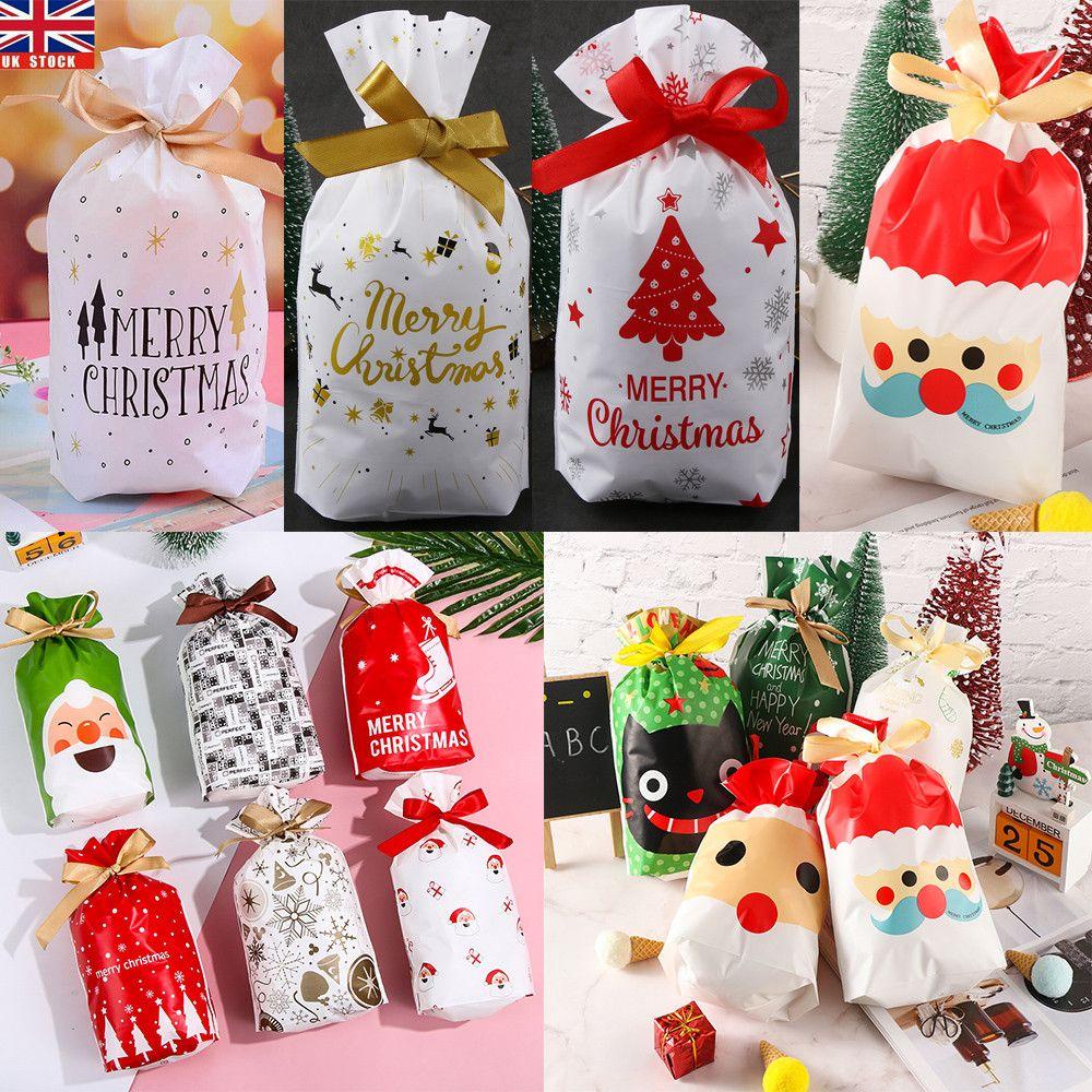 Túi Đựng Bánh Kẹo Làm Thủ Công Trang Trí Giáng Sinh