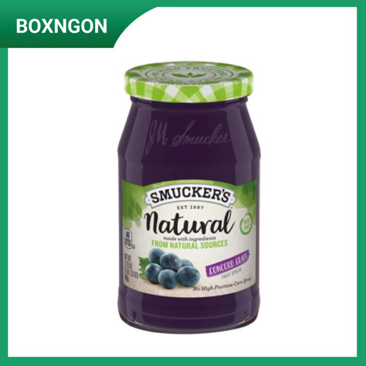Mứt Nho Concord Smucker's 489 g
