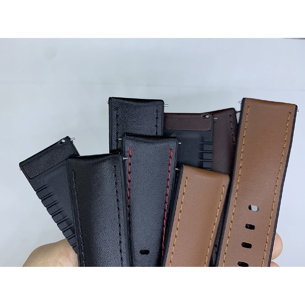 Dây Đeo Bằng Da Chống Nước Cho Đồng Hồ Thông Minh xiaomi mi Màu Sắc
