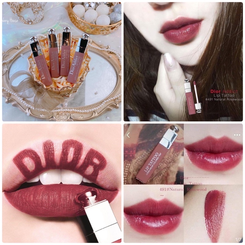 Son Dior Lip Tattoo 491 unbox, fullsize