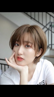 Tóc giả  cúp tém😍 freeship❤️tomboy cao cấp - tặng lưới chùm tóc